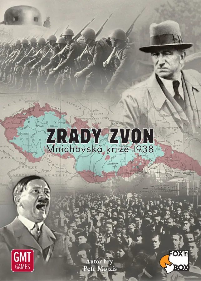 Krabice hry Zrady zvon: Mnichovská krize 1938